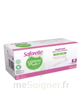 Acheter Saforelle Coton Protect Tampon avec applicateur Normal B/16 à Mérignac
