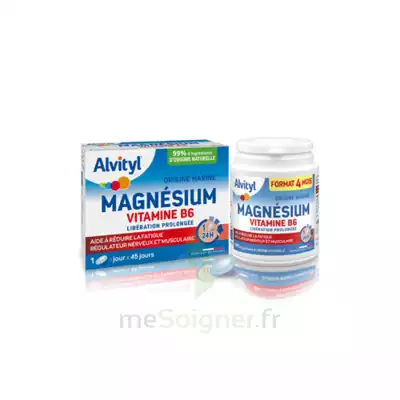 Acheter Alvityl Magnésium Vitamine B6 Libération Prolongée Comprimés LP B/45 à Mérignac